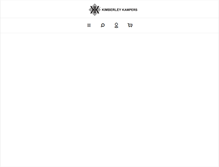 Tablet Screenshot of kimberleykampers.com